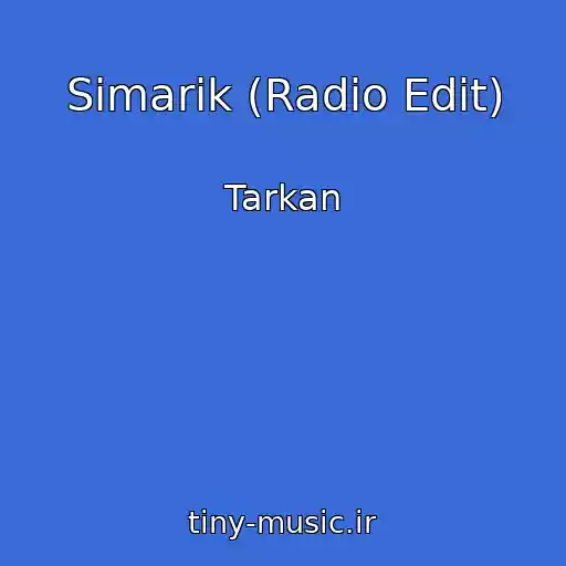 کاور آهنگ Simarik (Radio Edit) از Tarkan