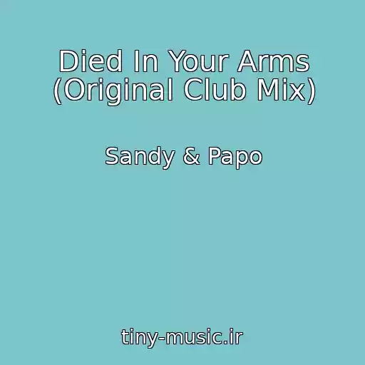 کاور آهنگ Died In Your Arms (Original Club Mix) از Sandy & Papo