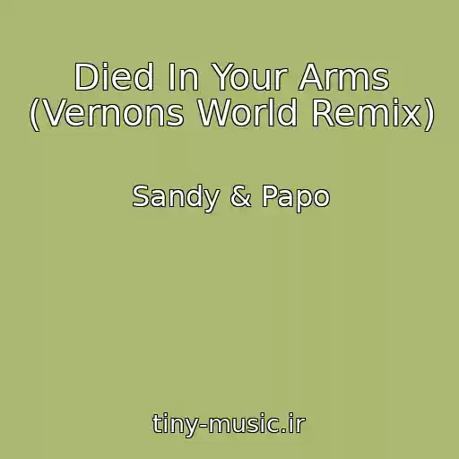 کاور آهنگ Died In Your Arms (Vernons World Remix) از Sandy & Papo