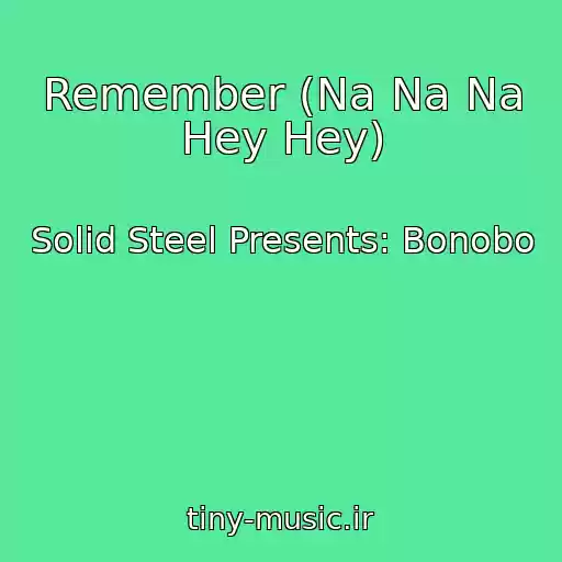 کاور آهنگ Remember (Na Na Na Hey Hey) از Solid Steel Presents: Bonobo