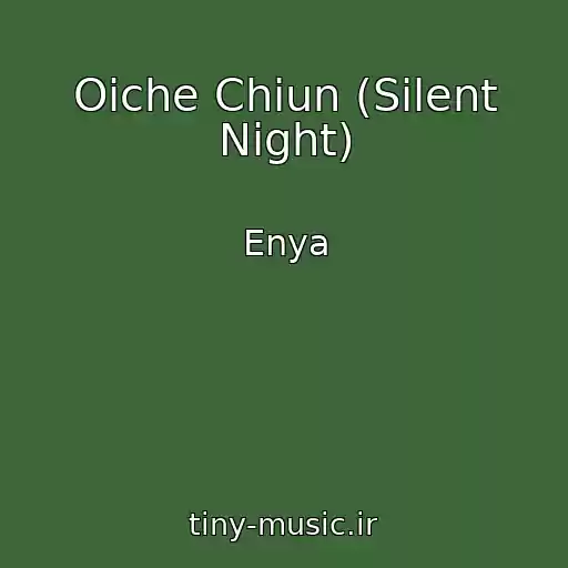 کاور آهنگ Oiche Chiun (Silent Night) از Enya