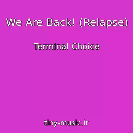 کاور آهنگ We Are Back! (Relapse) از Terminal Choice