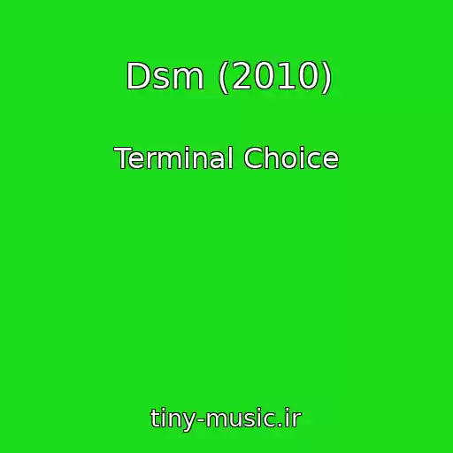 کاور آهنگ Dsm (2010) از Terminal Choice