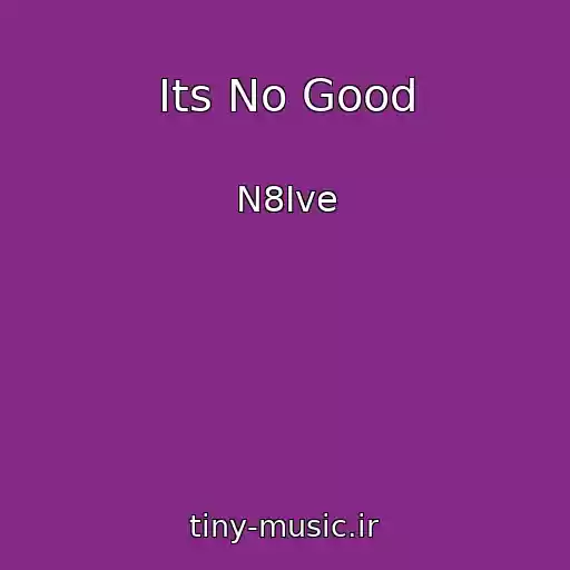کاور آهنگ Its No Good از N8Ive
