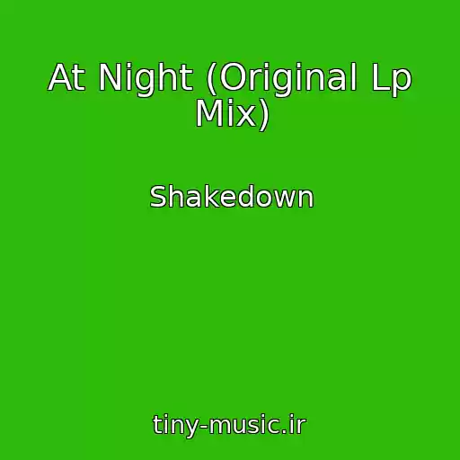کاور آهنگ At Night (Original Lp Mix) از Shakedown