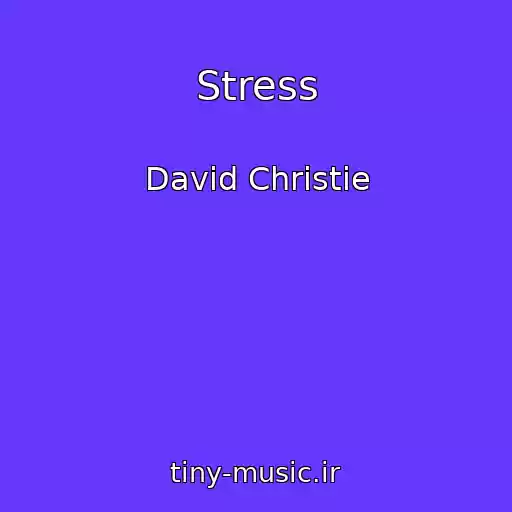 کاور آهنگ Stress از David Christie