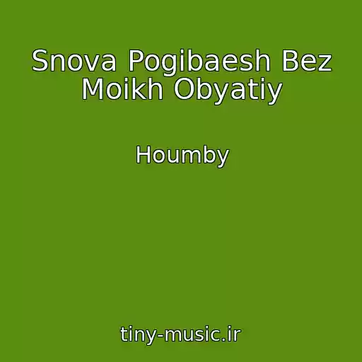 کاور آهنگ Snova Pogibaesh Bez Moikh Obyatiy از Houmby