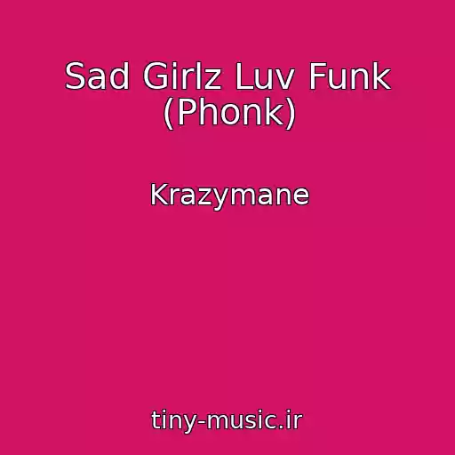 کاور آهنگ Sad Girlz Luv Funk (Phonk) از Krazymane
