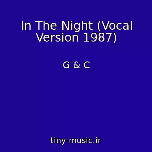 کاور آهنگ In The Night (Vocal Version 1987) از G & C