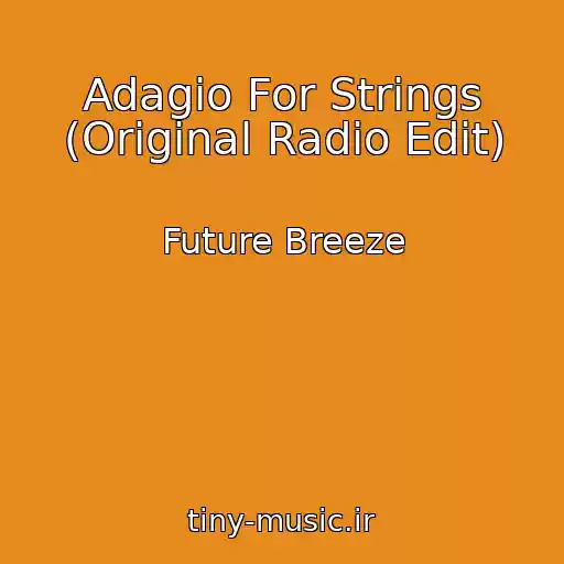 کاور آهنگ Adagio For Strings (Original Radio Edit) از Future Breeze