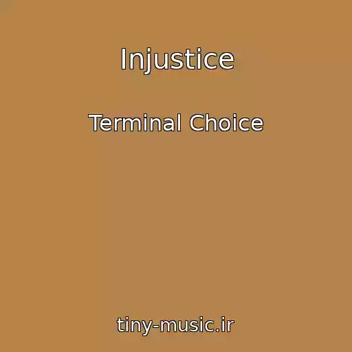 کاور آهنگ Injustice از Terminal Choice