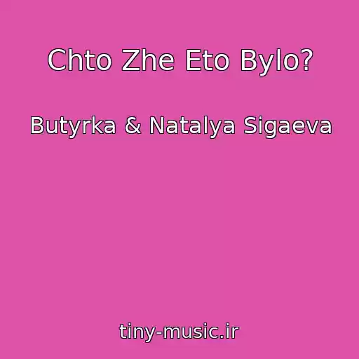 کاور آهنگ Chto Zhe Eto Bylo? از Butyrka & Natalya Sigaeva
