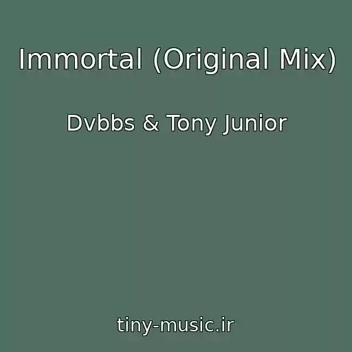 کاور آهنگ Immortal (Original Mix) از Dvbbs & Tony Junior