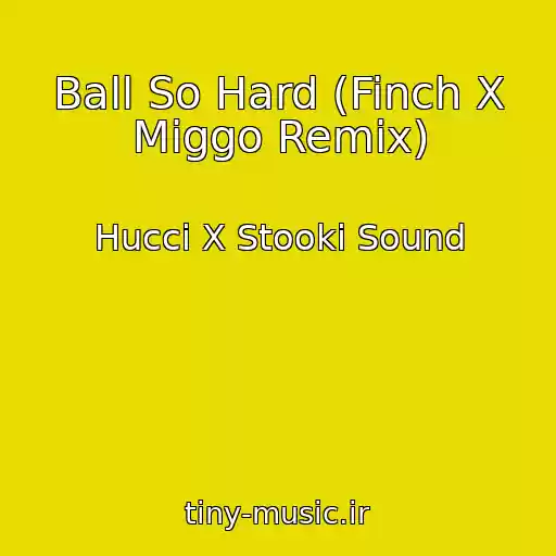 کاور آهنگ Ball So Hard (Finch X Miggo Remix) از Hucci X Stooki Sound