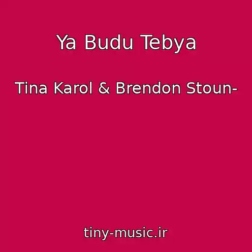 کاور آهنگ Ya Budu Tebya از Tina Karol & Brendon Stoun­
