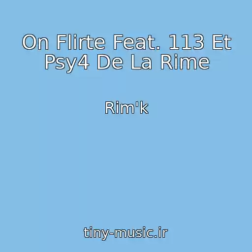 کاور آهنگ On Flirte Feat. 113 Et Psy4 De La Rime از Rim'k