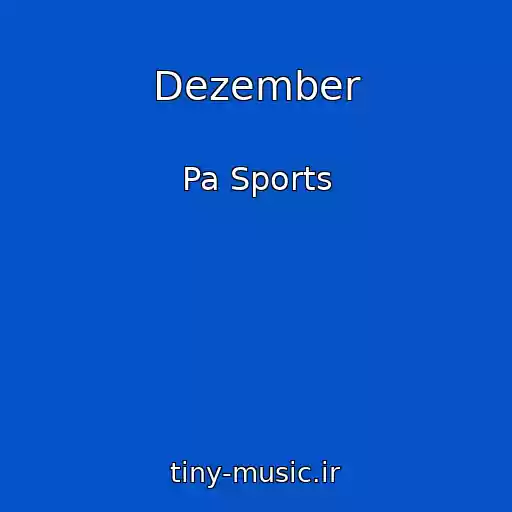 کاور آهنگ Dezember از Pa Sports