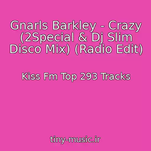 کاور آهنگ Gnarls Barkley - Crazy (2Special & Dj Slim Disco Mix) (Radio Edit) از Kiss Fm Top 293 Tracks