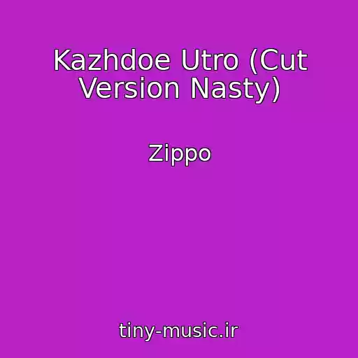 کاور آهنگ Kazhdoe Utro (Cut Version Nasty) از Zippo