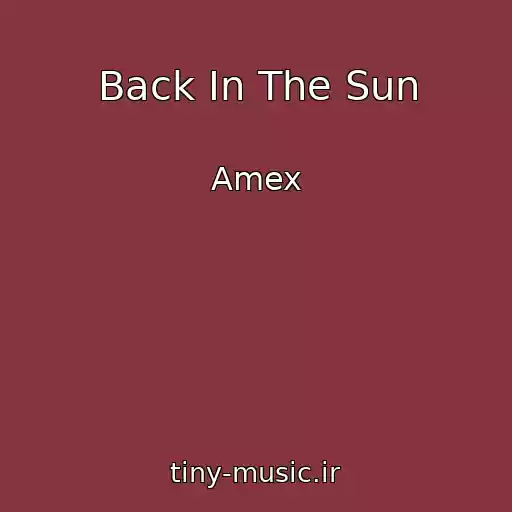 کاور آهنگ Back In The Sun از Amex
