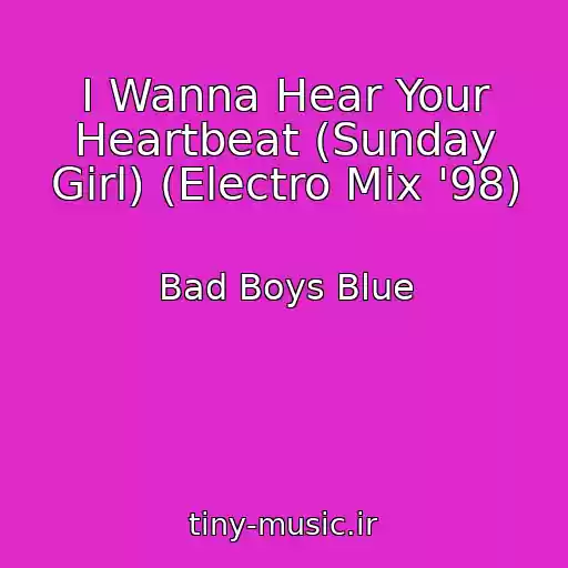 کاور آهنگ I Wanna Hear Your Heartbeat (Sunday Girl) (Electro Mix '98) از Bad Boys Blue