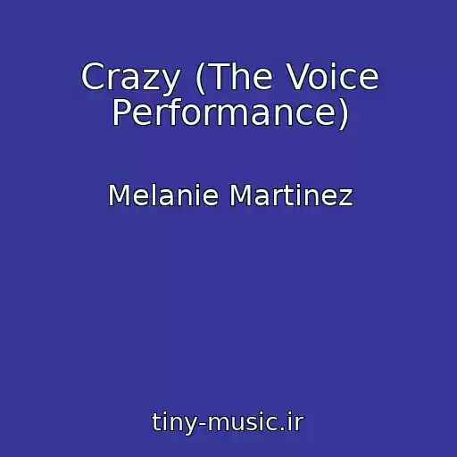 کاور آهنگ Crazy (The Voice Performance) از Melanie Martinez