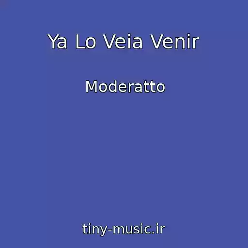 کاور آهنگ Ya Lo Veia Venir از Moderatto
