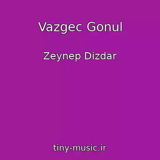 کاور آهنگ Vazgec Gonul از Zeynep Dizdar
