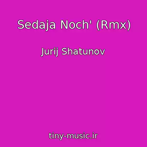 کاور آهنگ Sedaja Noch' (Rmx) از Jurij Shatunov