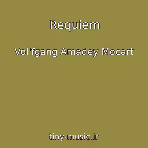 کاور آهنگ Requiem از Vol'fgang Amadey Mocart
