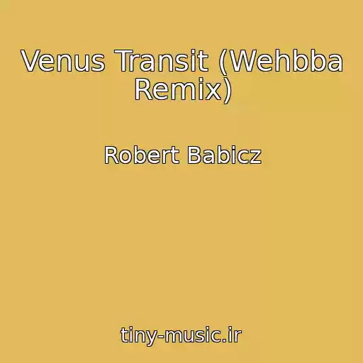 کاور آهنگ Venus Transit (Wehbba Remix) از Robert Babicz