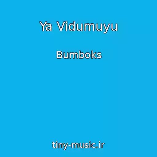 کاور آهنگ Ya Vidumuyu از Bumboks