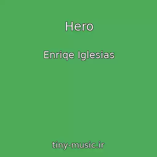 کاور آهنگ Hero از Enriqe Iglesias