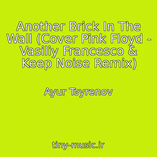 کاور آهنگ Another Brick In The Wall (Cover Pink Floyd - Vasiliy Francesco & Keep Noise Remix) از Ayur Tsyrenov