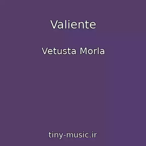 کاور آهنگ Valiente از Vetusta Morla