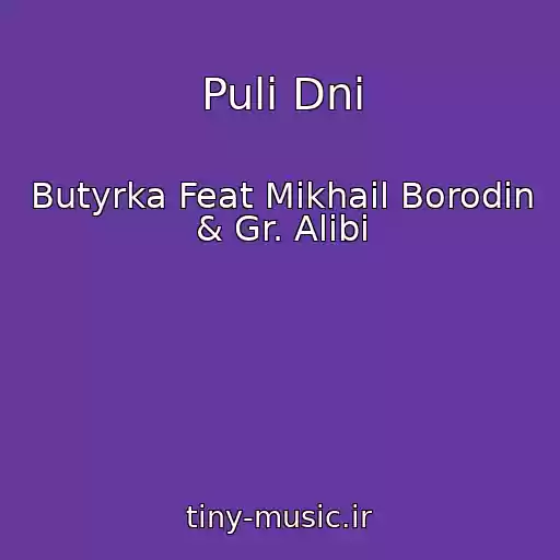 کاور آهنگ Puli Dni از Butyrka Feat Mikhail Borodin & Gr. Alibi
