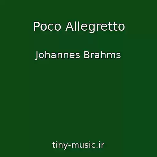 کاور آهنگ Poco Allegretto از Johannes Brahms