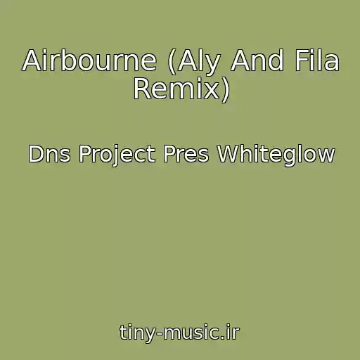 کاور آهنگ Airbourne (Aly And Fila Remix) از Dns Project Pres Whiteglow