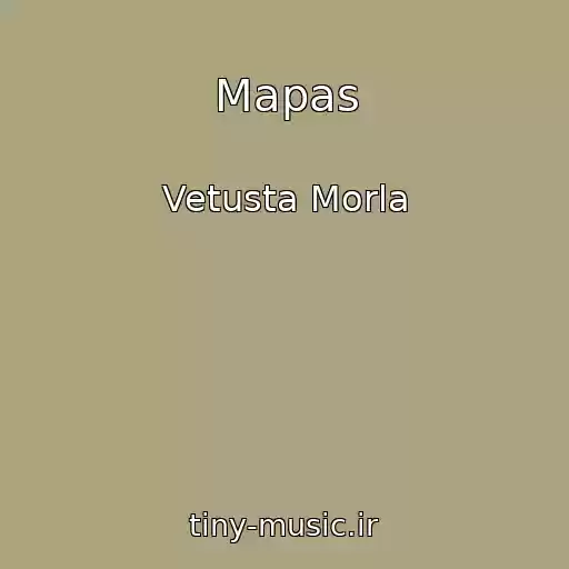 کاور آهنگ Mapas از Vetusta Morla