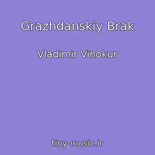 کاور آهنگ Grazhdanskiy Brak از Vladimir Vinokur