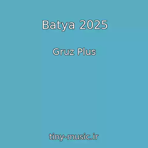 کاور آهنگ Batya 2025 از Gruz Plus