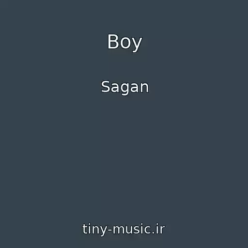 کاور آهنگ Boy از Sagan