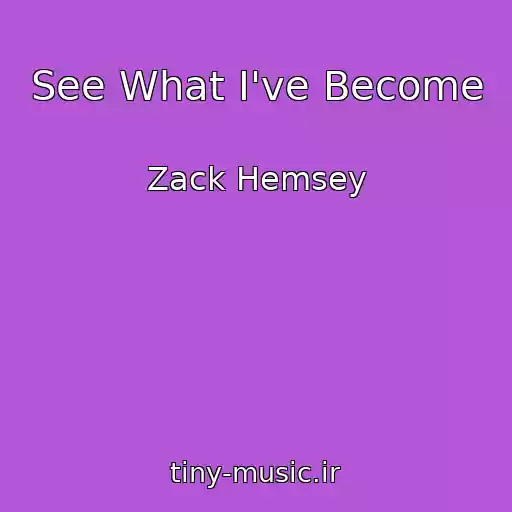 کاور آهنگ See What I've Become از Zack Hemsey