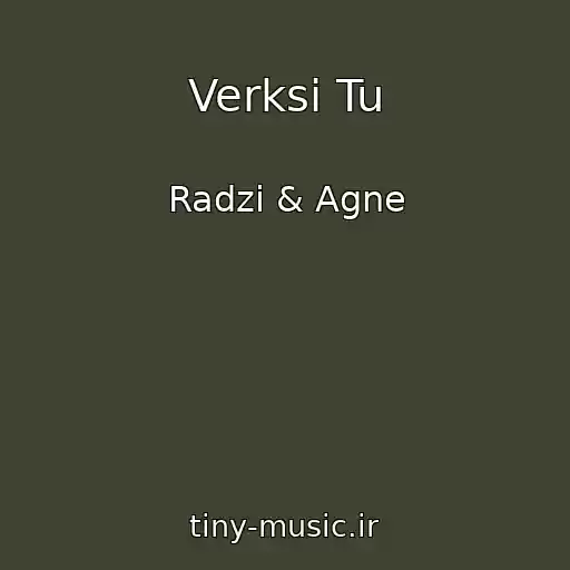 کاور آهنگ Verksi Tu از Radzi & Agne