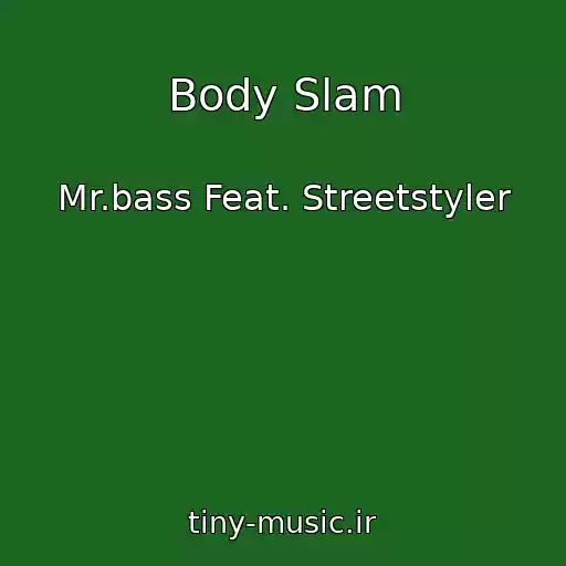 کاور آهنگ Body Slam از Mr.bass Feat. Streetstyler