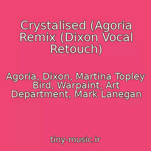 کاور آهنگ Crystalised (Agoria Remix (Dixon Vocal Retouch) از Agoria, Dixon, Martina Topley Bird, Warpaint, Art Department, Mark Lanegan