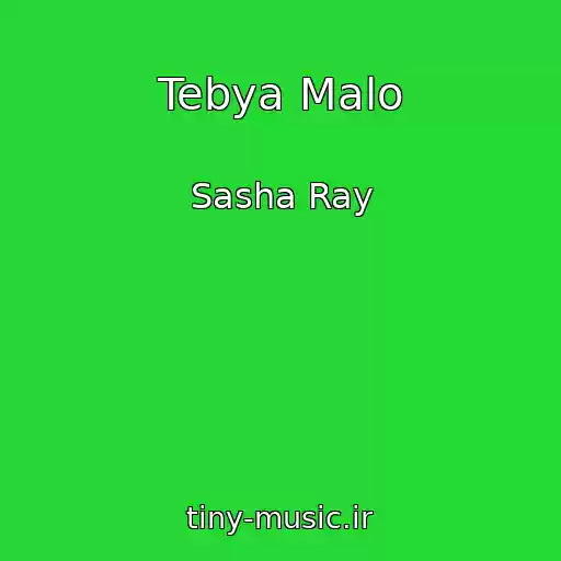 کاور آهنگ Tebya Malo از Sasha Ray
