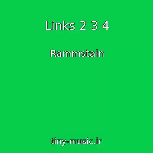 کاور آهنگ Links 2 3 4 از Rammstain