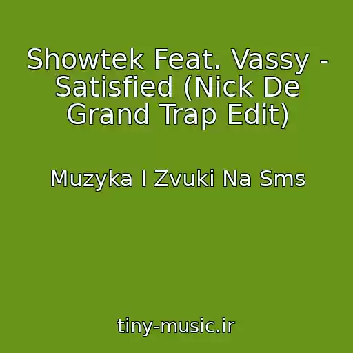 کاور آهنگ Showtek Feat. Vassy - Satisfied (Nick De Grand Trap Edit) از Muzyka I Zvuki Na Sms