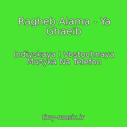 کاور آهنگ Ragheb Alama - Ya Ghaeib از Indiyskaya I Vostochnaya Muzyka Na Telefon